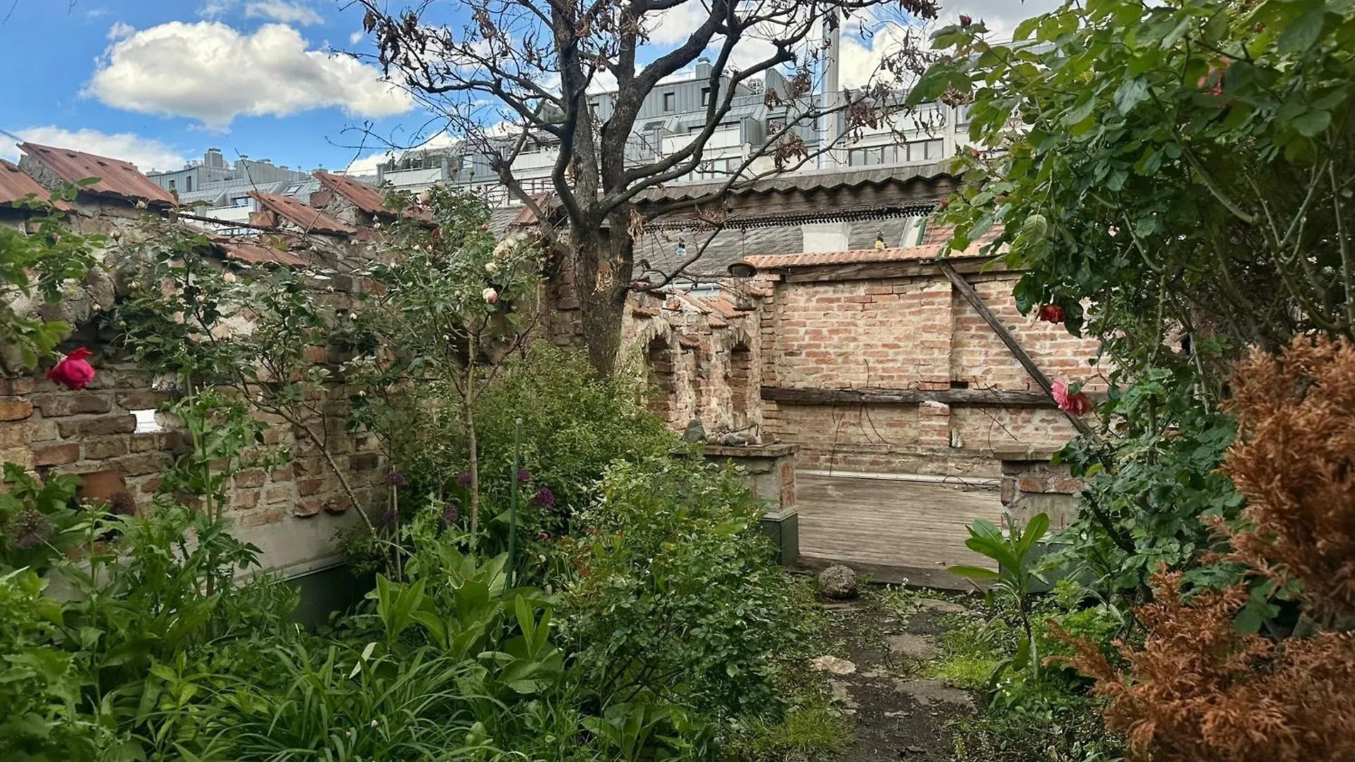 Ferienwohnung Hidden Garden - Spacious Modern - 1 Min To City Shuttle Wien 0*,